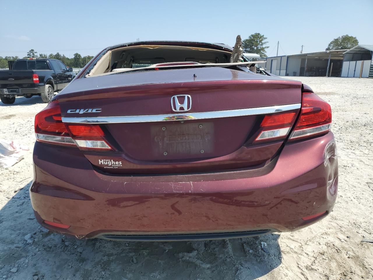2014 Honda Civic Lx VIN: 19XFB2F51EE082466 Lot: 80924895