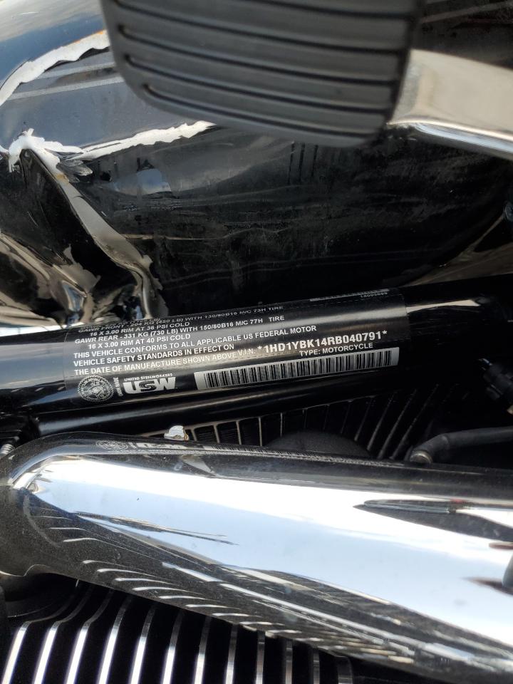 2024 Harley-Davidson Flhcs VIN: 1HD1YBK14RB040791 Lot: 81474115