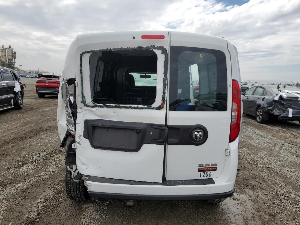2022 Ram Promaster City Tradesman VIN: ZFBHRFAB9N6W62453 Lot: 80928245