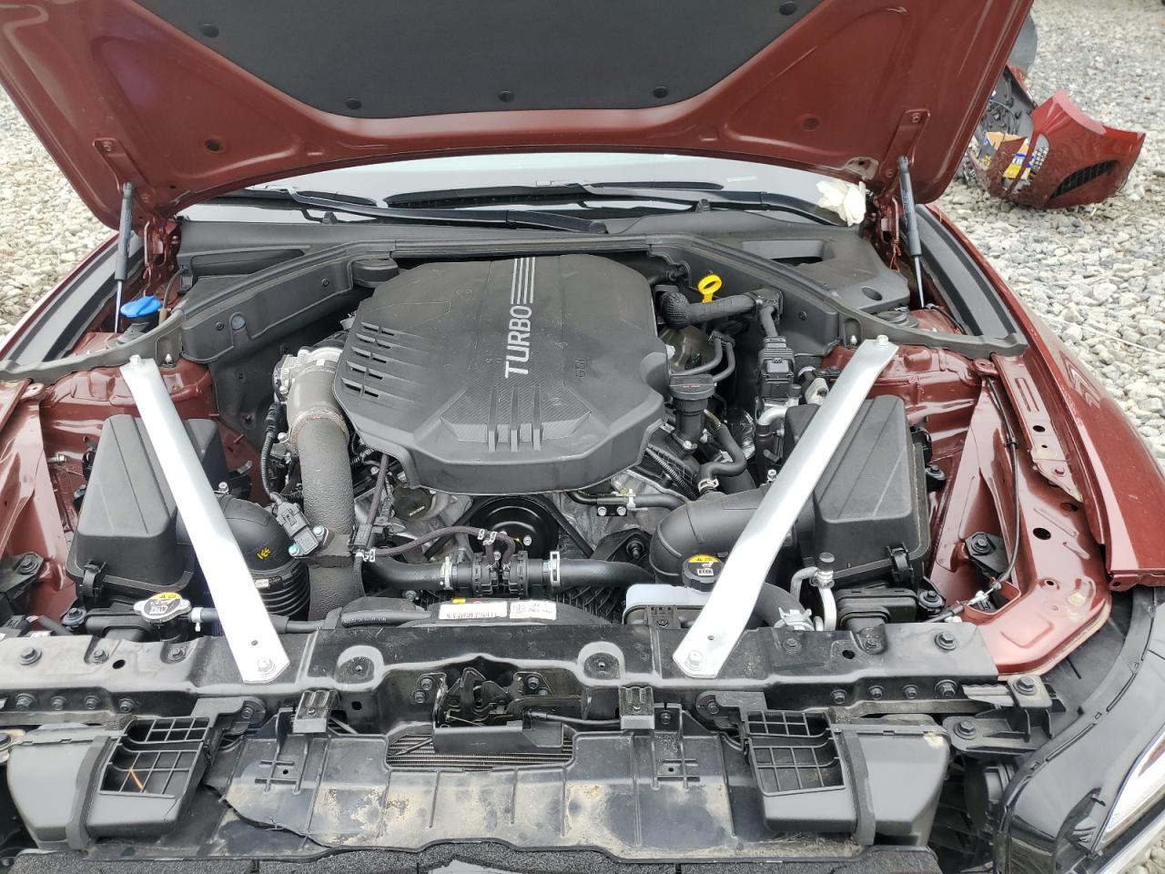 2025 Genesis G70 Sport Advanced VIN: KMTG54SE6SU146836 Lot: 81553125