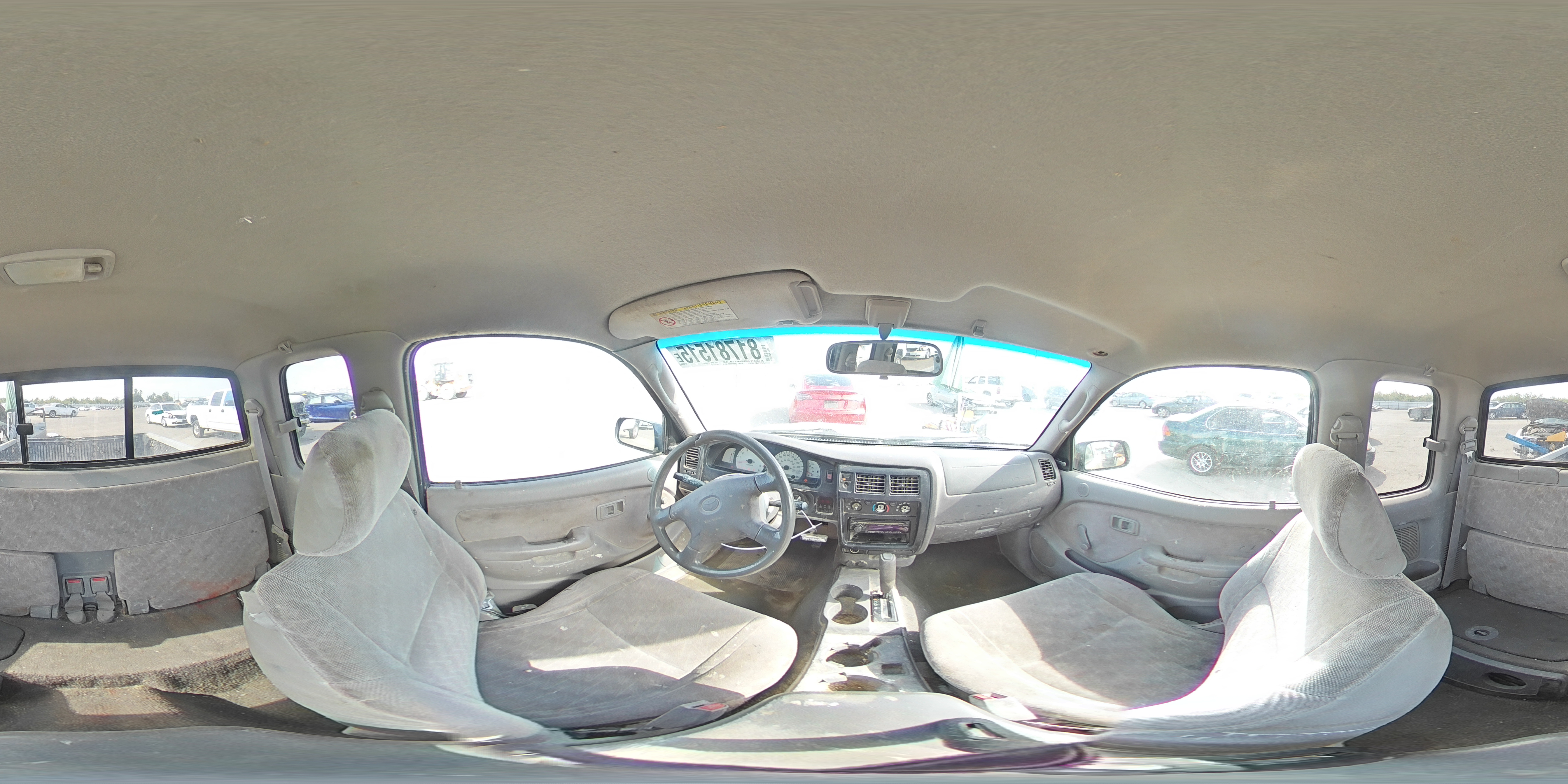 2004 Toyota Tacoma Xtracab VIN: 5TEVL52N84Z417102 Lot: 81781515