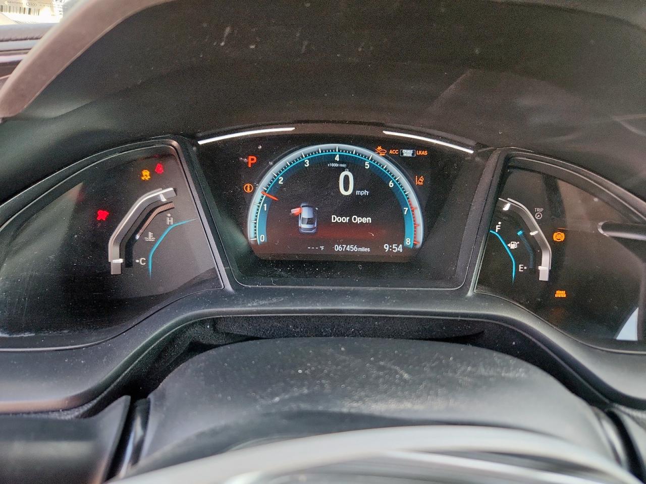 2019 Honda Civic Lx VIN: 19XFC2F63KE011092 Lot: 84297225