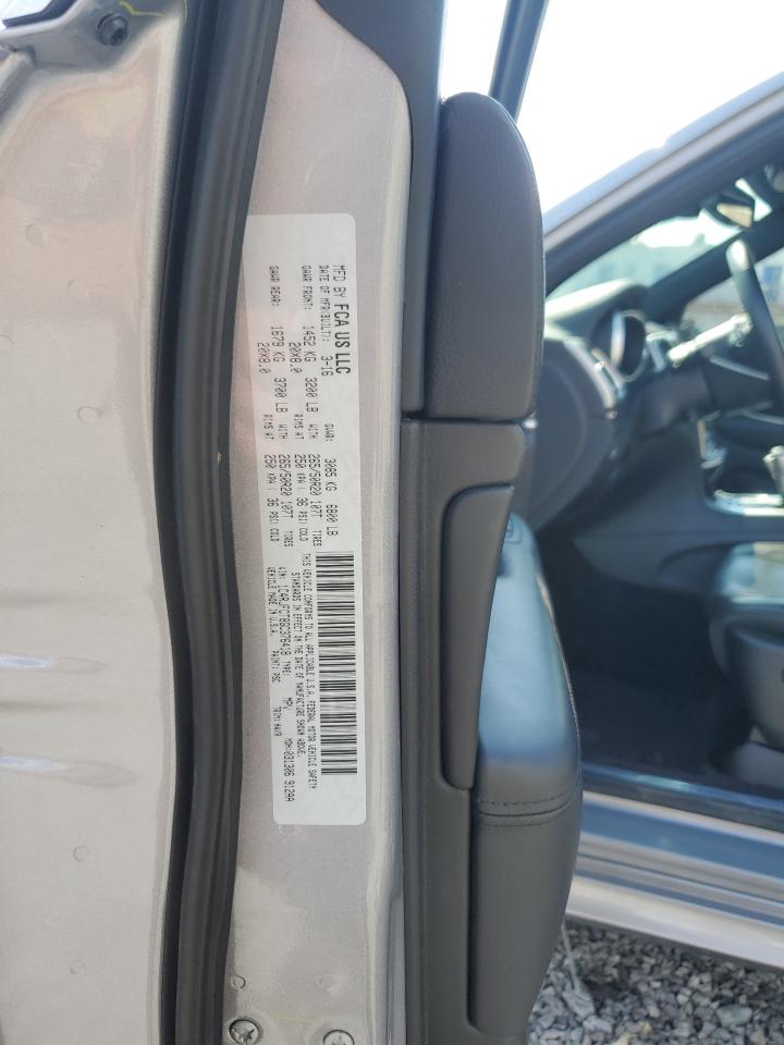 2016 Jeep Grand Cherokee Overland VIN: 1C4RJFCT8GC376418 Lot: 84018105