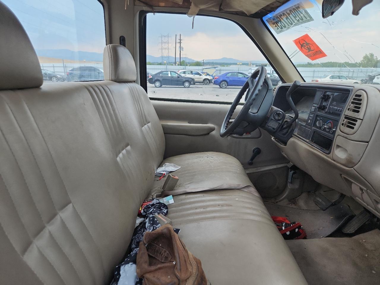 1997 GMC Sierra C2500 VIN: 1GTFC24M3VE550796 Lot: 70916785