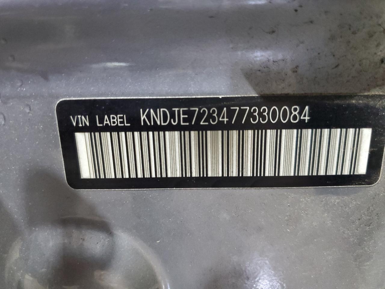 2007 Kia Sportage Ex VIN: KNDJE723477330084 Lot: 83771925