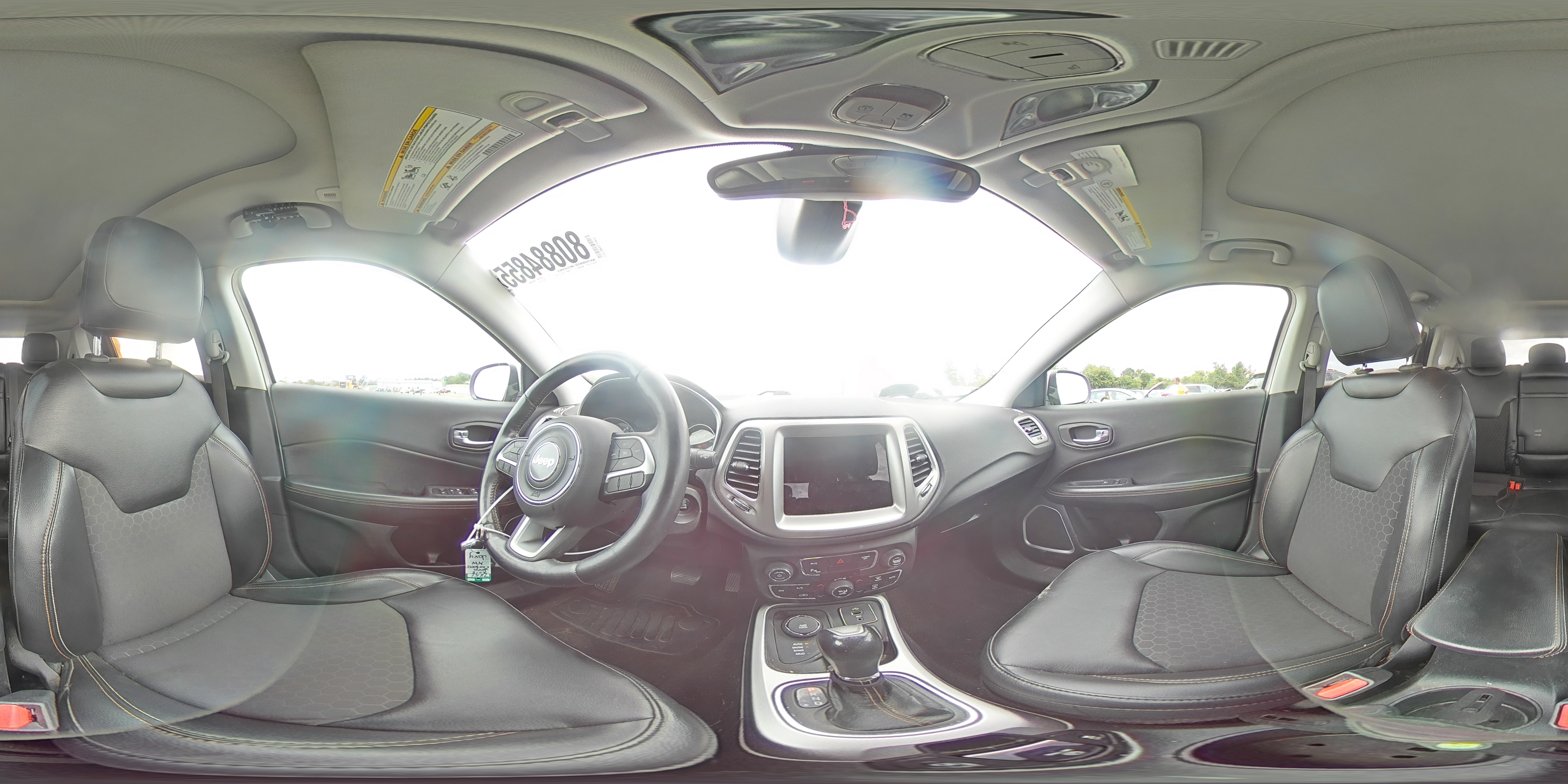 2018 Jeep Compass Latitude VIN: 3C4NJDBB9JT251810 Lot: 80884855