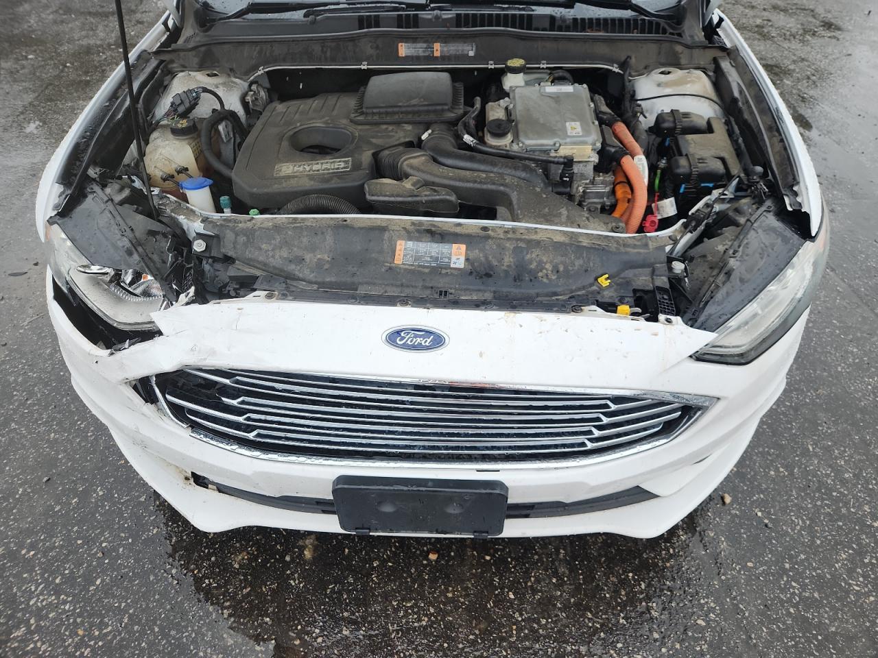 2017 Ford Fusion Se Hybrid VIN: 3FA6P0LU8HR311696 Lot: 80474105