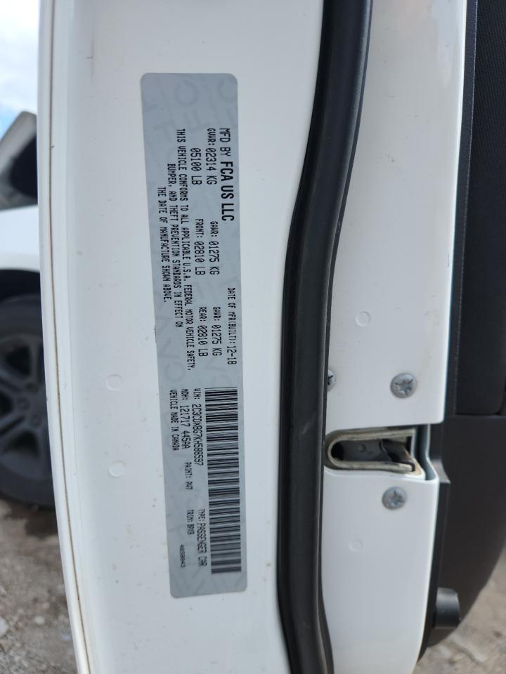 2019 Dodge Charger Sxt VIN: 2C3CDXBG7KH588597 Lot: 70878655