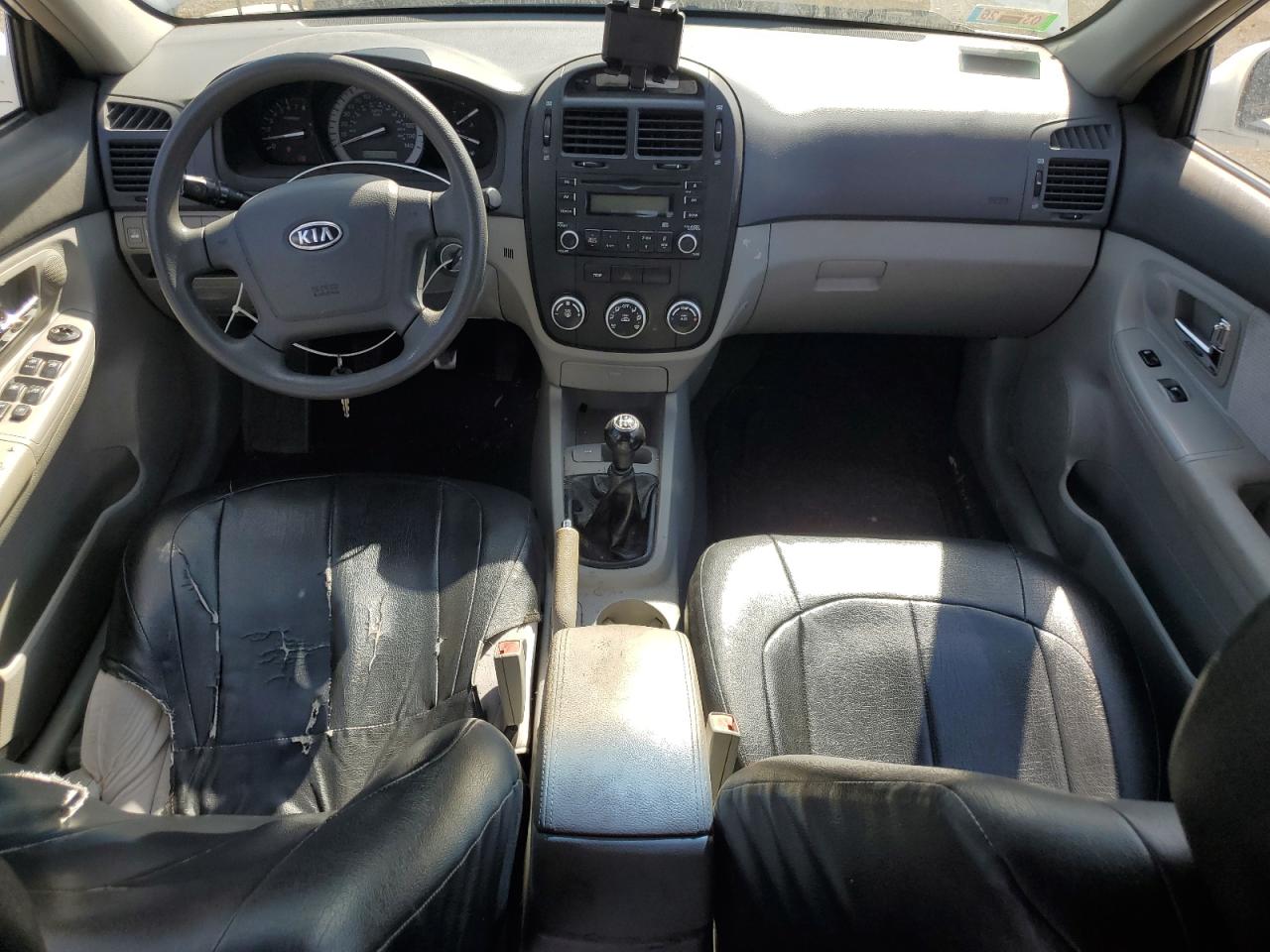 2007 Kia Spectra Ex VIN: KNAFE121875487496 Lot: 71214655