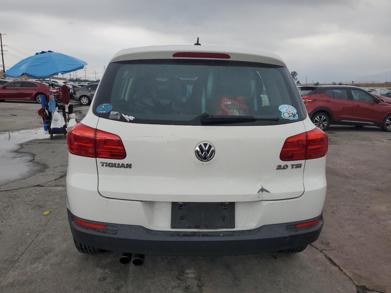 2013 Volkswagen Tiguan S VIN: WVGAV7AX3DW545490 Lot: 81349485
