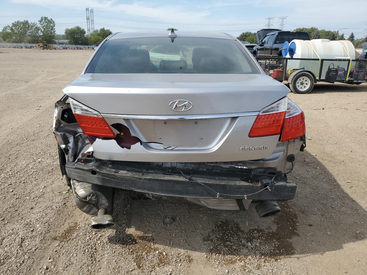2009 Hyundai Genesis 3.8L VIN: KMHGC46E79U046233 Lot: 80316205