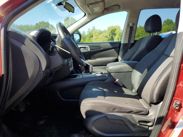  NISSAN PATHFINDER 2017 Красный