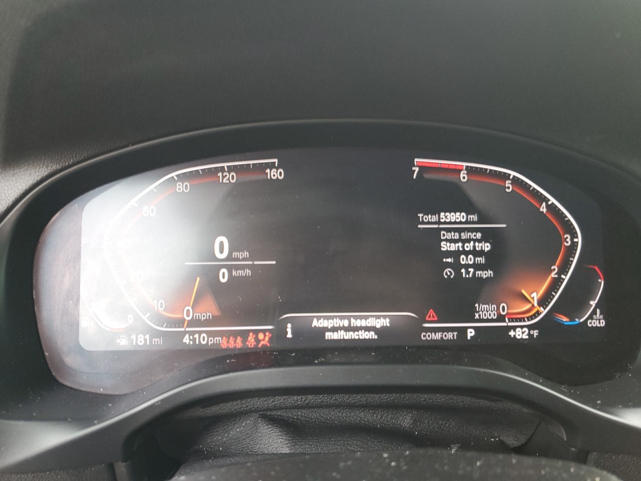 2020 BMW X3 Sdrive30I VIN: 5UXTY3C05LLU71792 Lot: 83768145