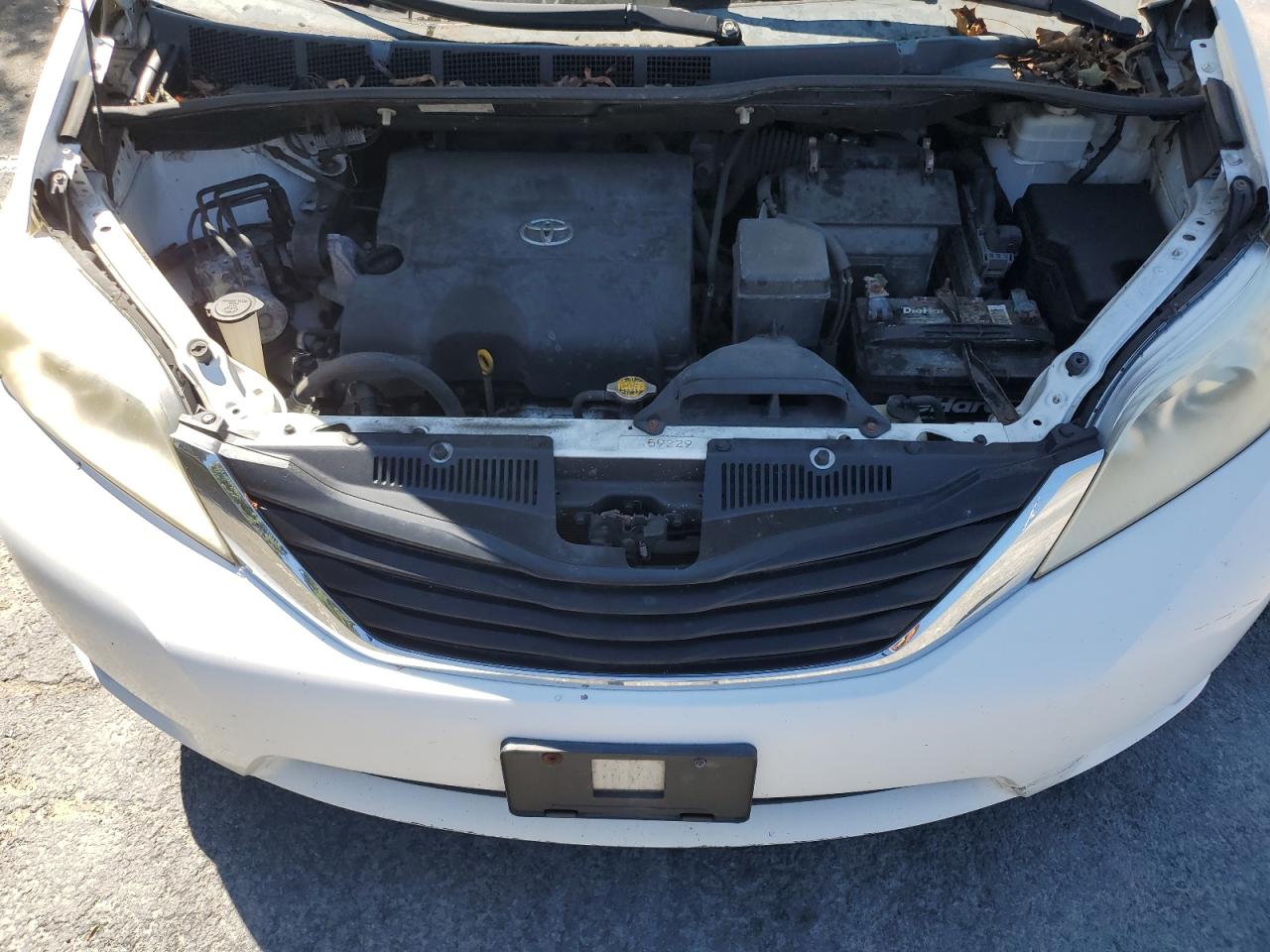 2011 Toyota Sienna Le VIN: 5TDKK3DCXBS173615 Lot: 80029515