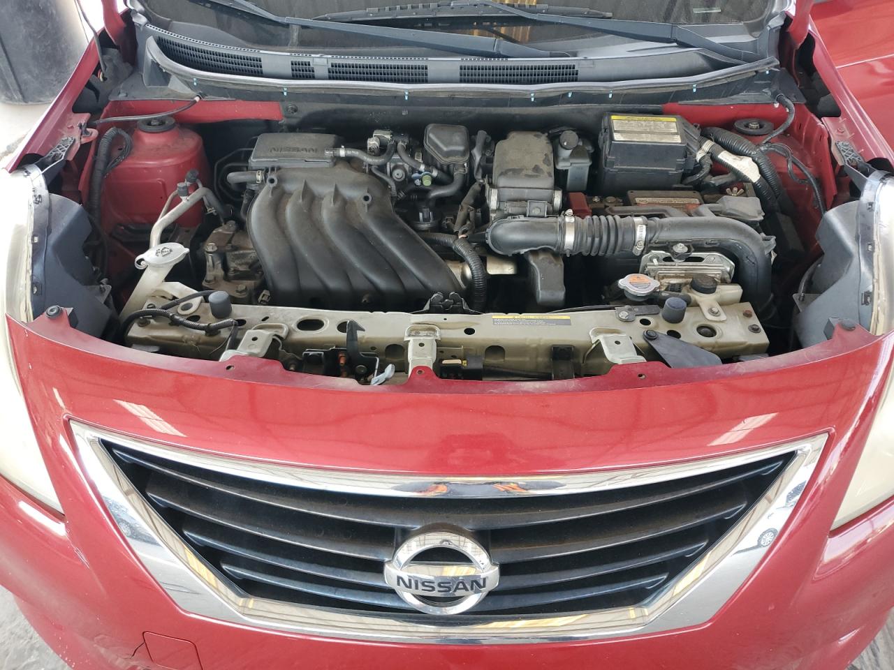 2014 Nissan Versa S VIN: 3N1CN7AP9EK444385 Lot: 80810985