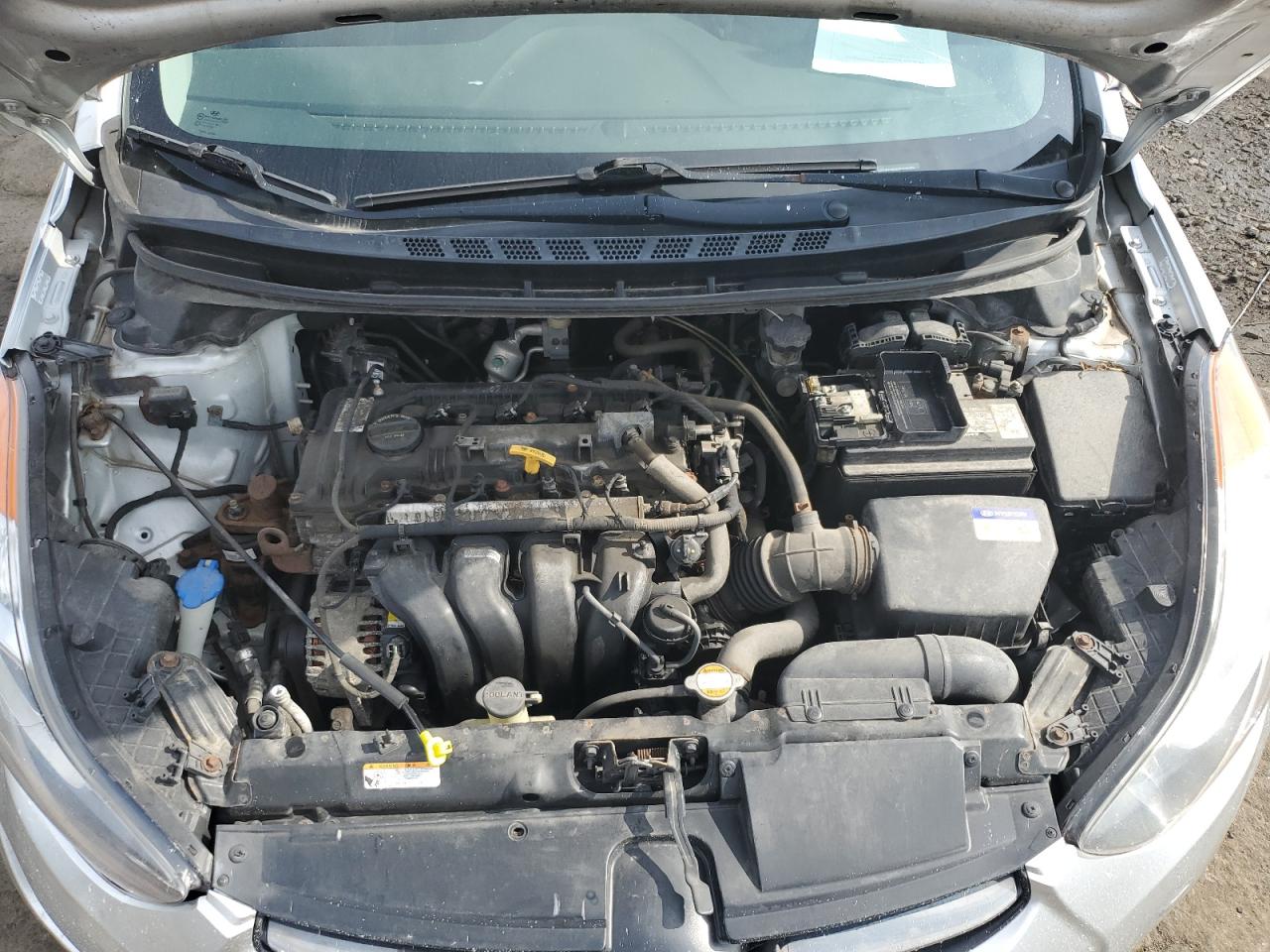 2011 Hyundai Elantra Gls VIN: KMHDH4AEXBU136509 Lot: 81689355