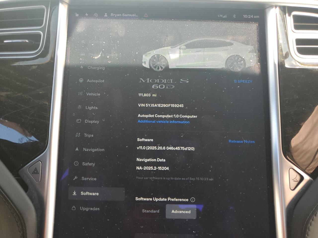 2016 Tesla Model S VIN: 5YJSA1E29GF159245 Lot: 81042875