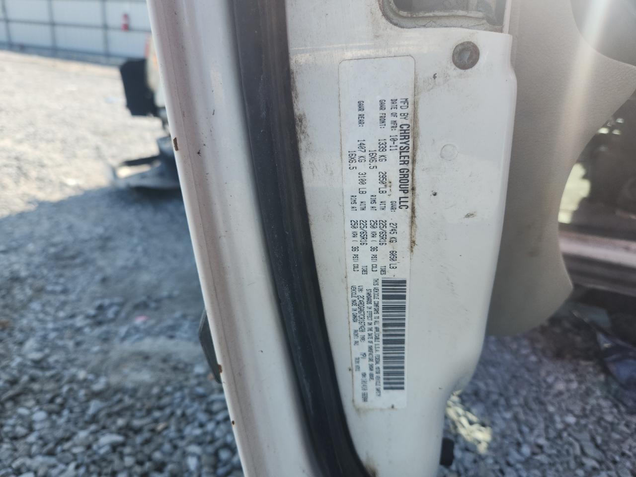 2012 Dodge Ram Van VIN: 2C4RDGAG7CR167420 Lot: 82058955