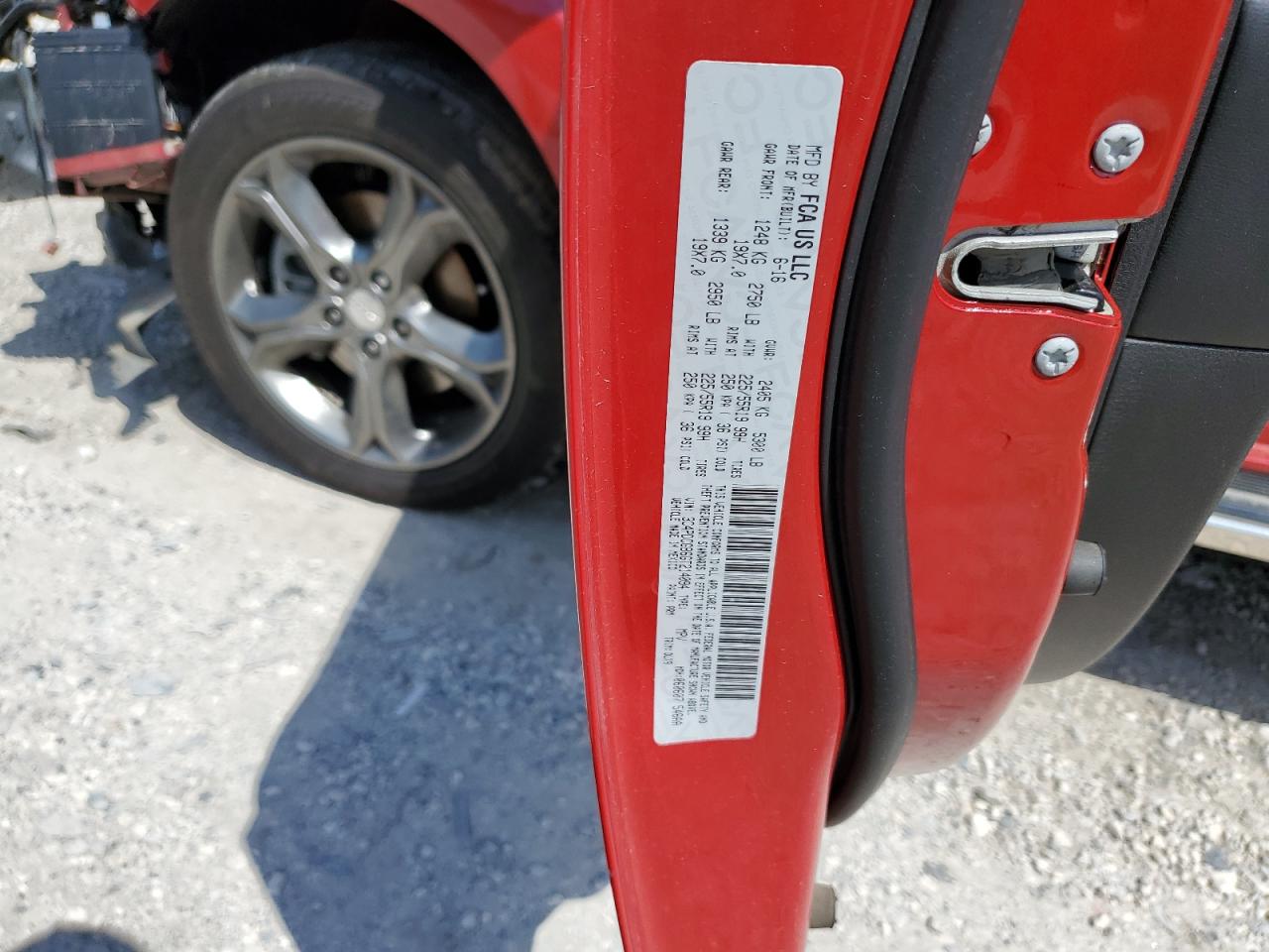 2016 Dodge Journey Crossroad VIN: 3C4PDCGB6GT214094 Lot: 71104775