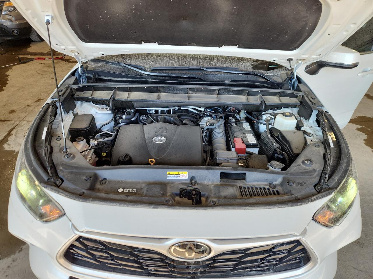 2022 Toyota Highlander Xle VIN: 5TDHZRBH1NS589984 Lot: 80561255