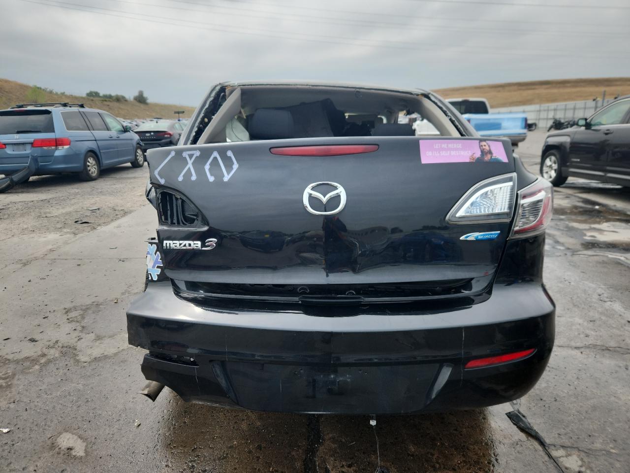 2013 Mazda 3 I VIN: JM1BL1U7XD1832121 Lot: 71693945