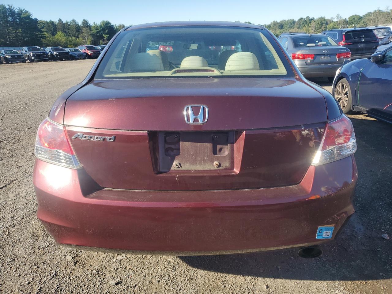 2009 Honda Accord Lxp VIN: 1HGCP26439A188570 Lot: 67895355