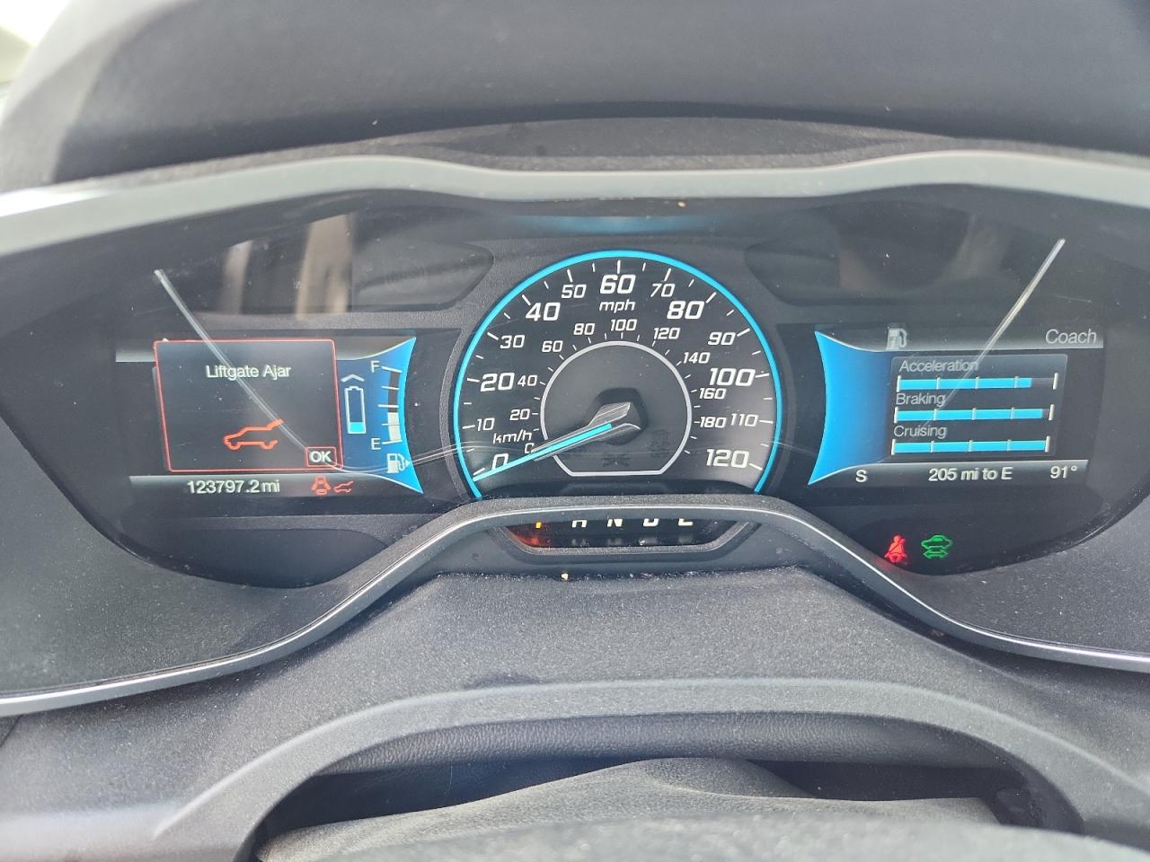 2015 Ford C-Max Se VIN: 1FADP5AU1FL110645 Lot: 81003545