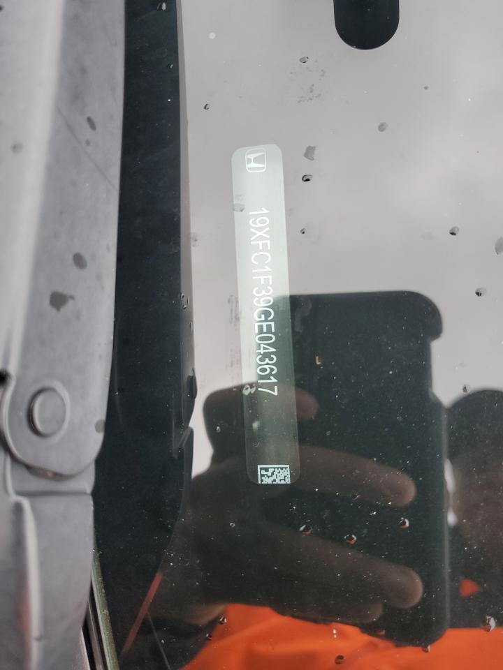 2016 Honda Civic Ex VIN: 19XFC1F39GE043617 Lot: 84733845