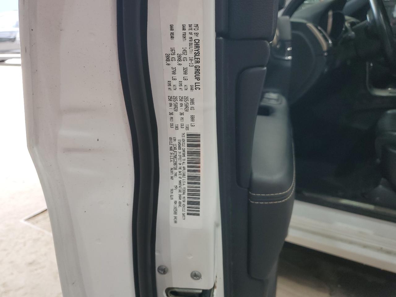 2014 Jeep Grand Cherokee Overland VIN: 1C4RJFCM0EC298738 Lot: 71735435