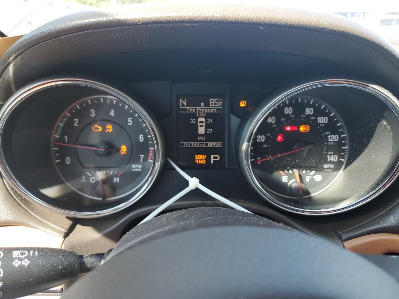 2012 Jeep Grand Cherokee Overland VIN: 1C4RJFCGXCC115501 Lot: 71621235