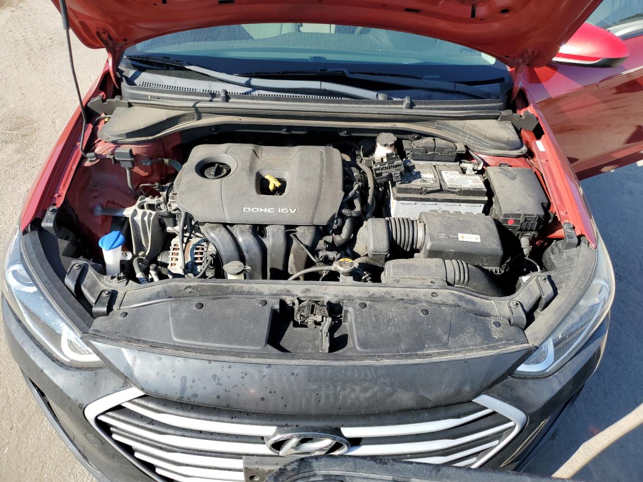 2017 Hyundai Elantra Se VIN: KMHD74LF4HU394333 Lot: 71266835