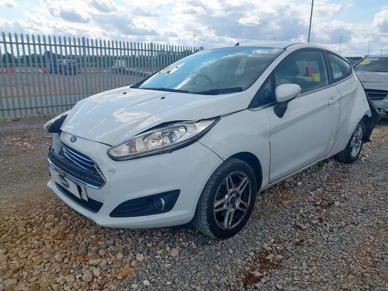2014 FORD FIESTA ZETEC  for sale at Copart CORBY