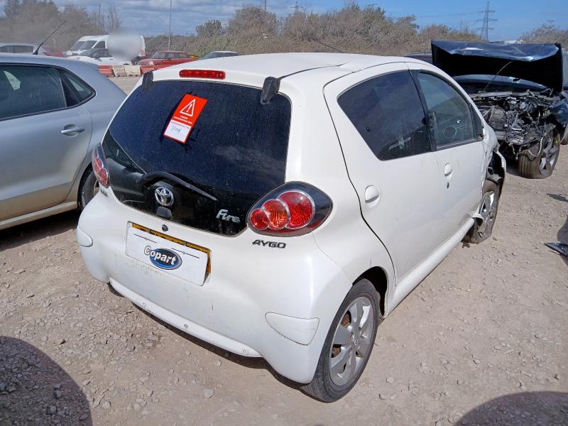 2013 TOYOTA AYGO FIRE