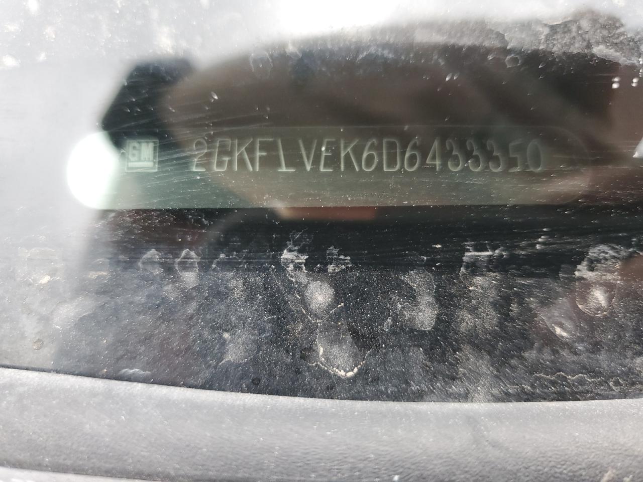 2013 GMC Terrain Slt VIN: 2GKFLVEK6D6433350 Lot: 81957555