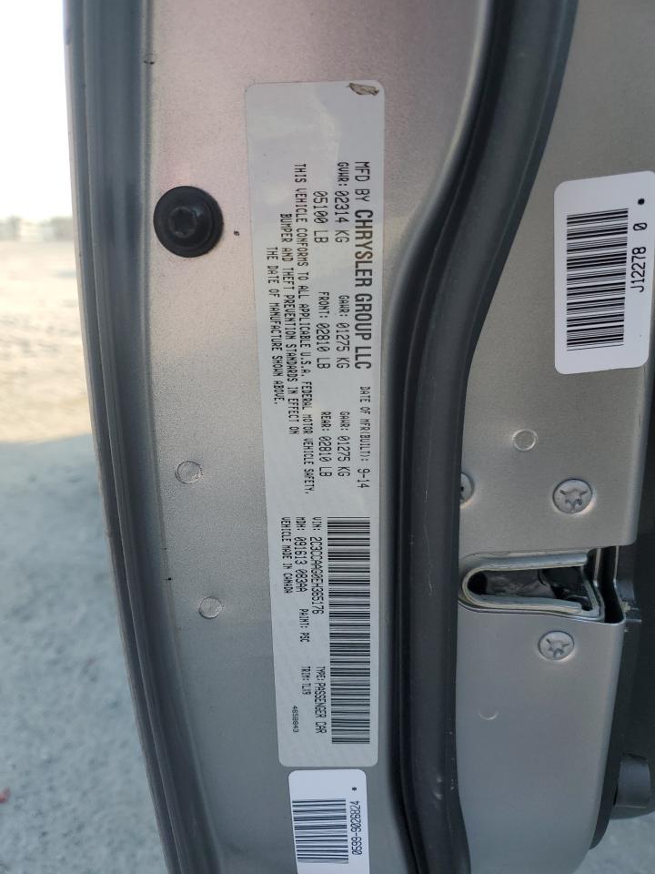 2014 Chrysler 300 VIN: 2C3CCAAG0EH365176 Lot: 81594505