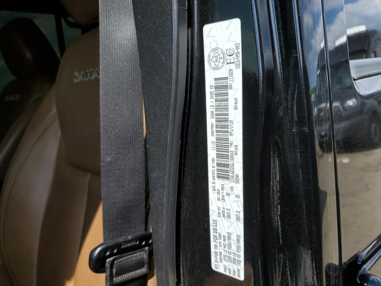 2016 Jeep Wrangler Unlimited Sahara VIN: 1C4BJWEGXGL160443 Lot: 80081565