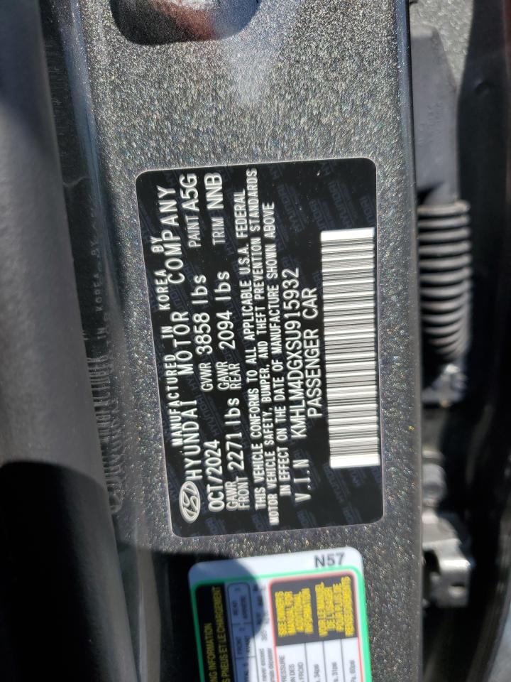 2025 Hyundai Elantra Sel Sport VIN: KMHLM4DGXSU915932 Lot: 81082205