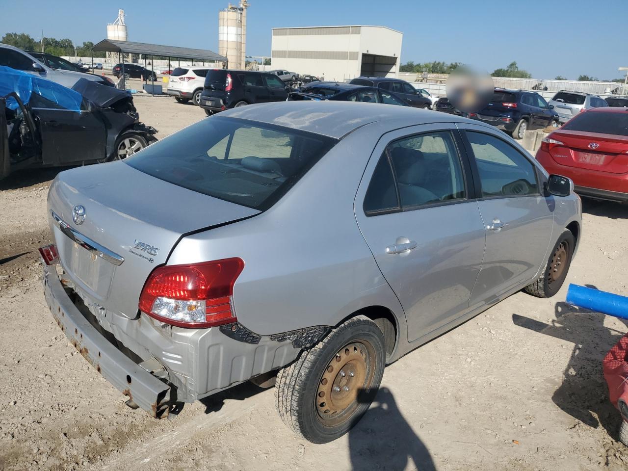 2012 Toyota Yaris silver null gasoline JTDBT4K32C1416838 photo #4