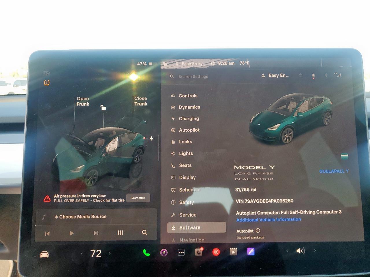 2023 Tesla Model Y VIN: 7SAYGDEE4PA095250 Lot: 71648445