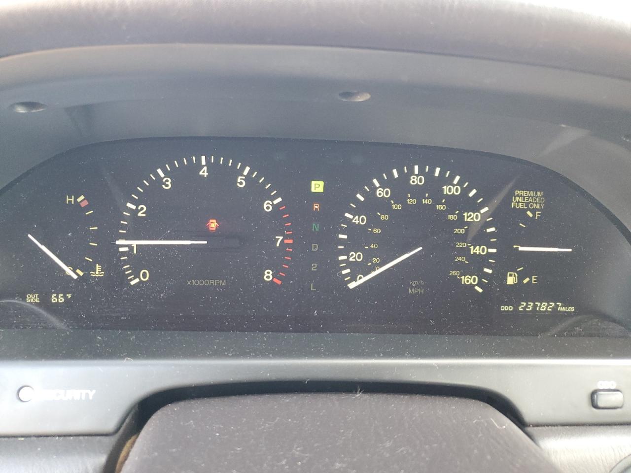 1993 Lexus Ls 400 VIN: JT8UF11E6P0166550 Lot: 80582285