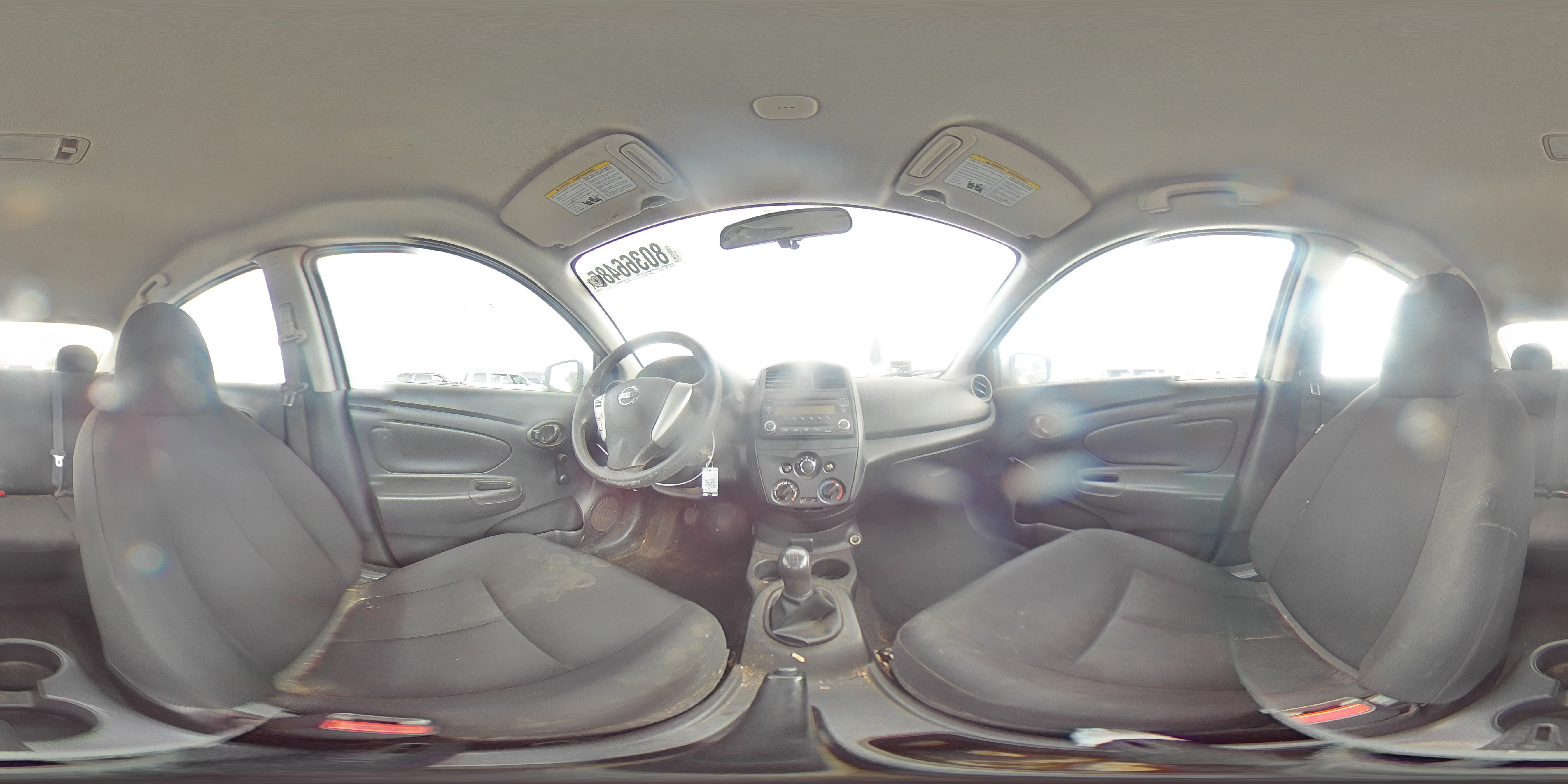 2017 Nissan Versa S VIN: 3N1CN7AP5HL829229 Lot: 80366485