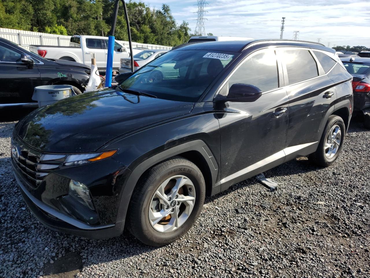 HYUNDAI TUCSON 2024. Lot# 81270235. VIN KM8JB3DE8RU293928. Photo 1