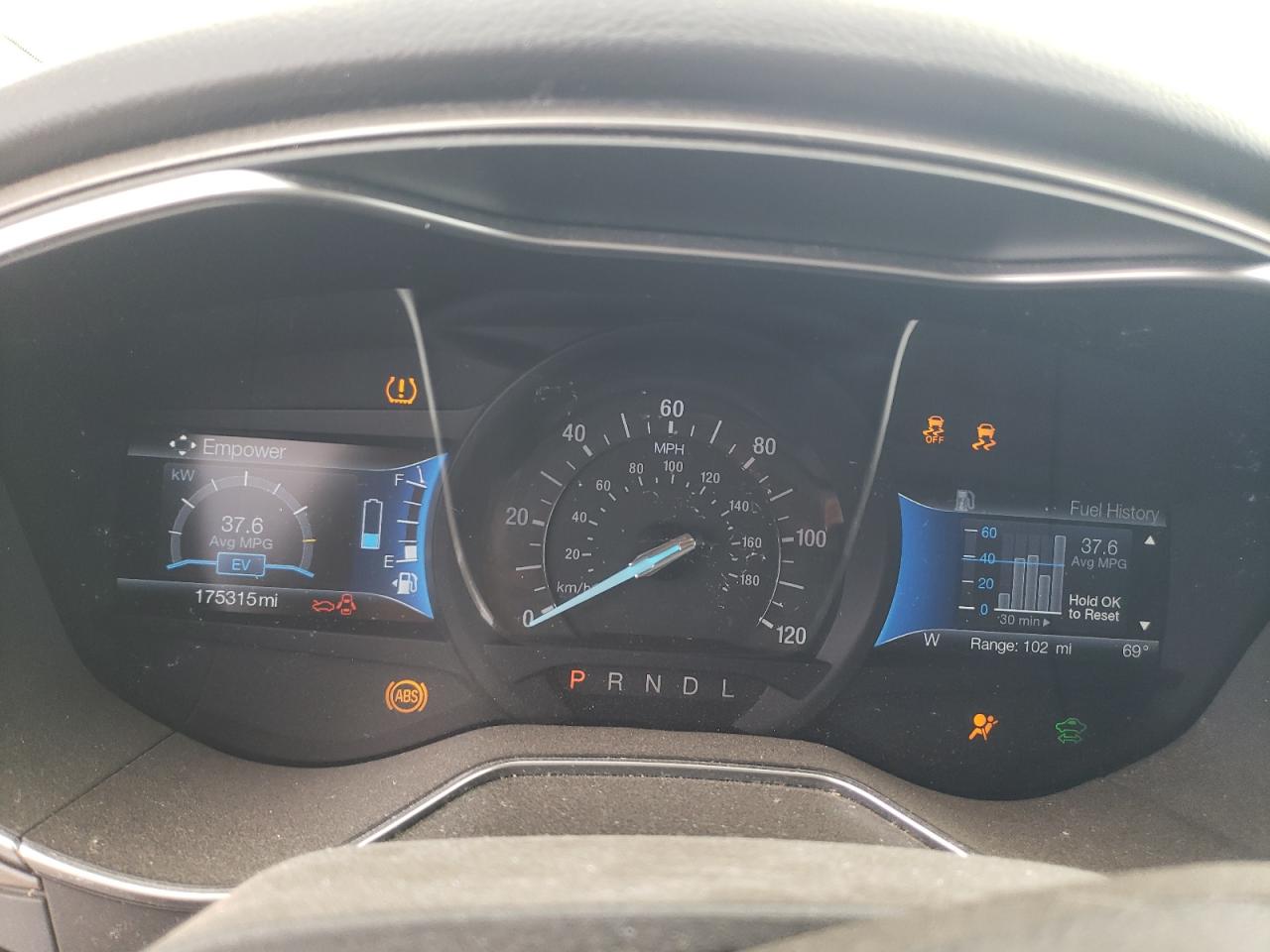 2017 Ford Fusion Se Hybrid VIN: 3FA6P0LU6HR222919 Lot: 71811215