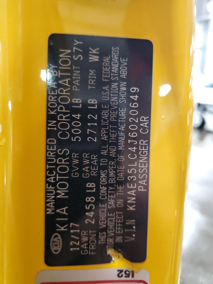 2018 Kia Stinger Gt VIN: KNAE35LC4J6020649 Lot: 71259245