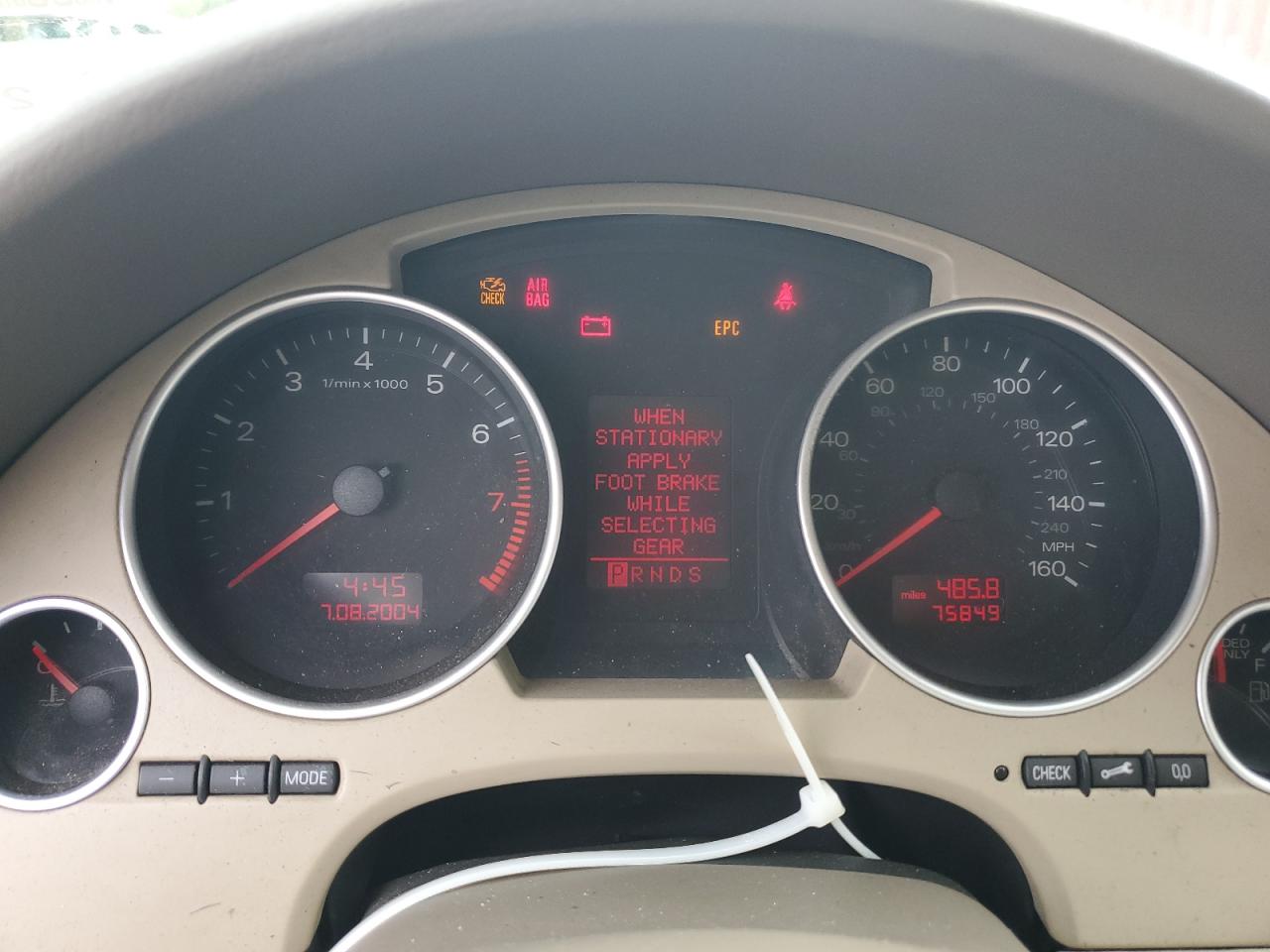 2005 Audi A4 S-Line 1.8 Turbo VIN: WAUBC48H45K017085 Lot: 81083165