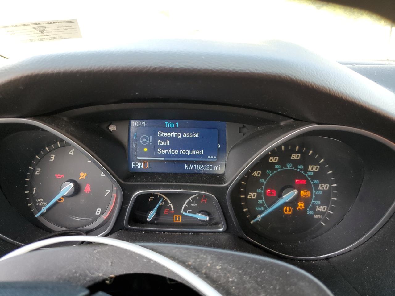 2014 Ford Focus Se VIN: 1FADP3F21EL244807 Lot: 80653845