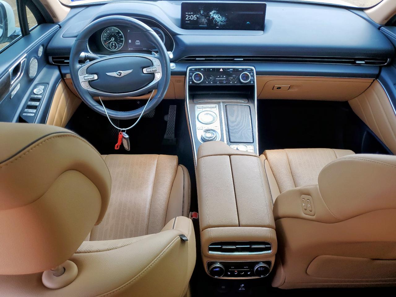 2022 Genesis Gv80 Base VIN: KMUHCESC0NU079570 Lot: 71025165