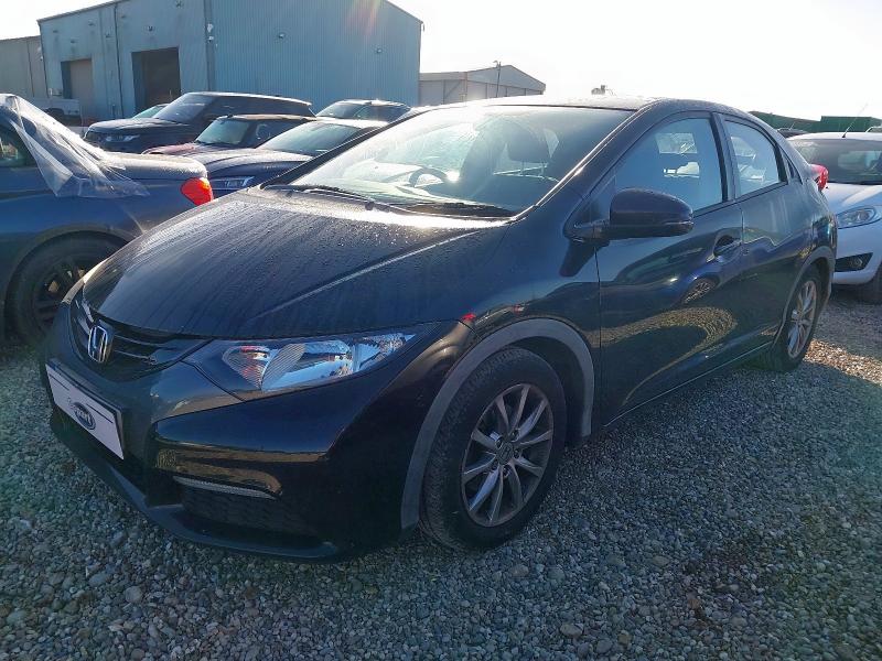 2013 HONDA CIVIC I-VTEC SE  for sale at Copart ROCHFORD