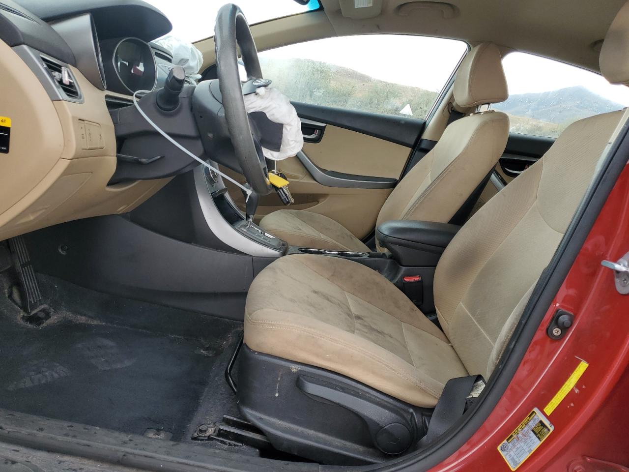 2013 Hyundai Elantra Gls VIN: KMHDH4AE0DU731159 Lot: 80199925