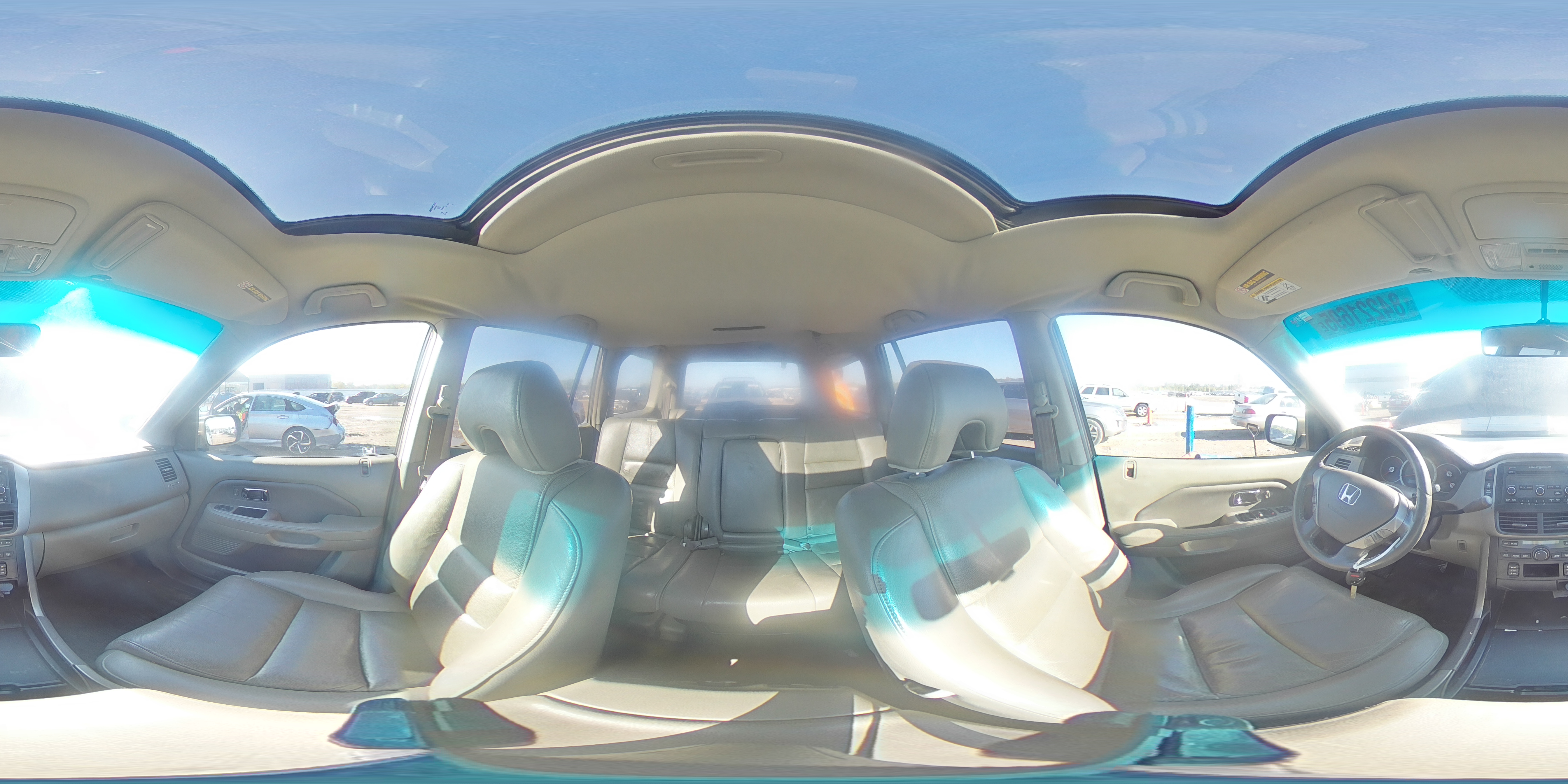 2007 Honda Pilot Exl VIN: 2HKYF18587H519415 Lot: 84221695